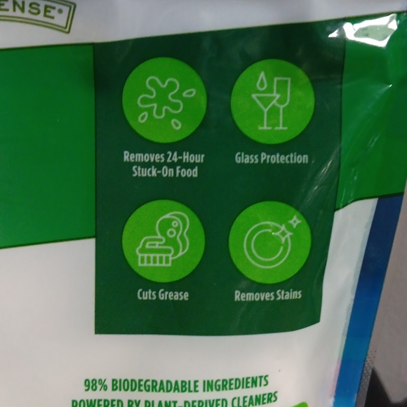 Melaleuca NEW 2 bags Ecosense Diamond Brite Automatic Dishwasher Detergent 30 ct - Picture 3 of 4